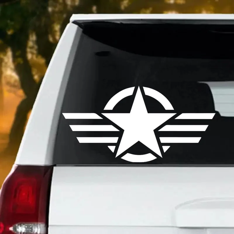 

Car Vinyl Decal Creative Pentagram Sticker Waterproof Removable for Car Motorcycle Laptop Auto Body Decoration