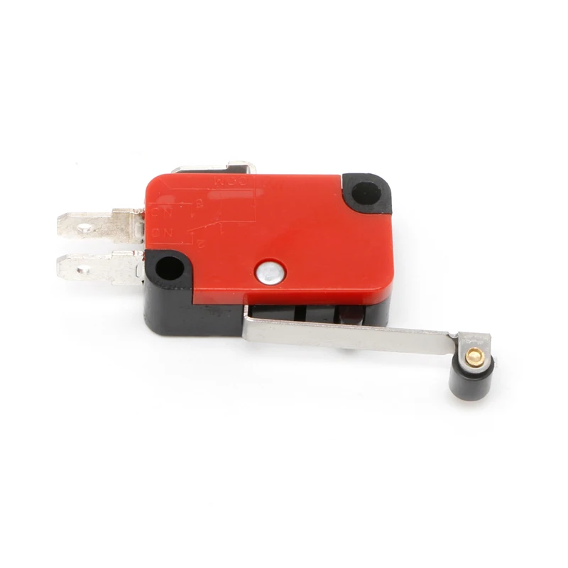 5Pcs Micro Limit Long V-156-1C25 Hinge Roller Momentary SPDT Action