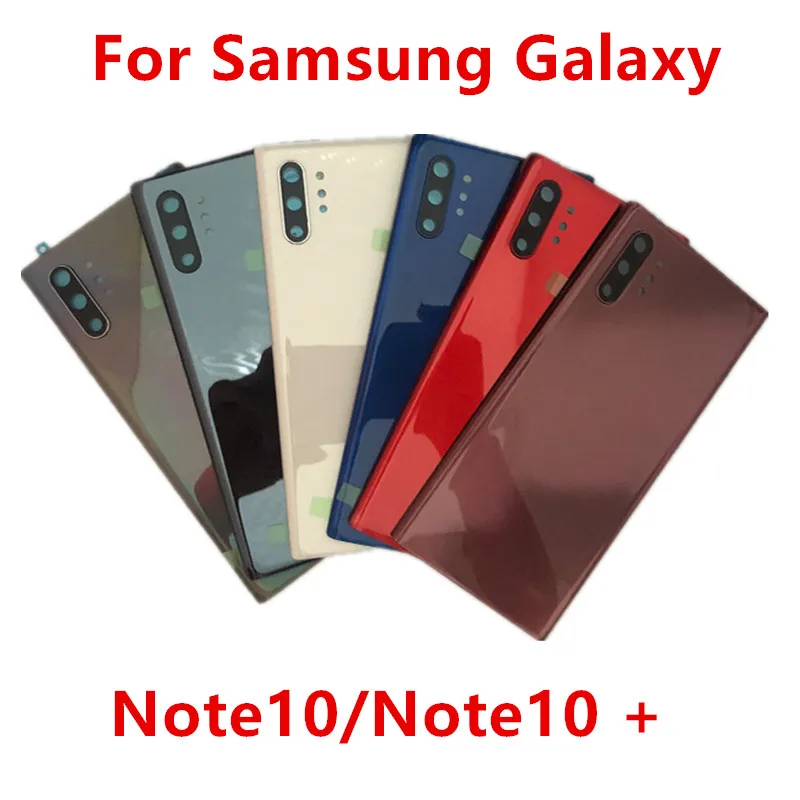 

Housing For Samsung Galaxy Note 10 Plus N970 N975 Battery Back Cover Repair Replace Door Rear Case with Camera Lens