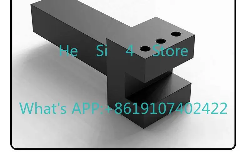 Numerical control lathe four-station electric tool holder to strengthen the seismic extension tool holder