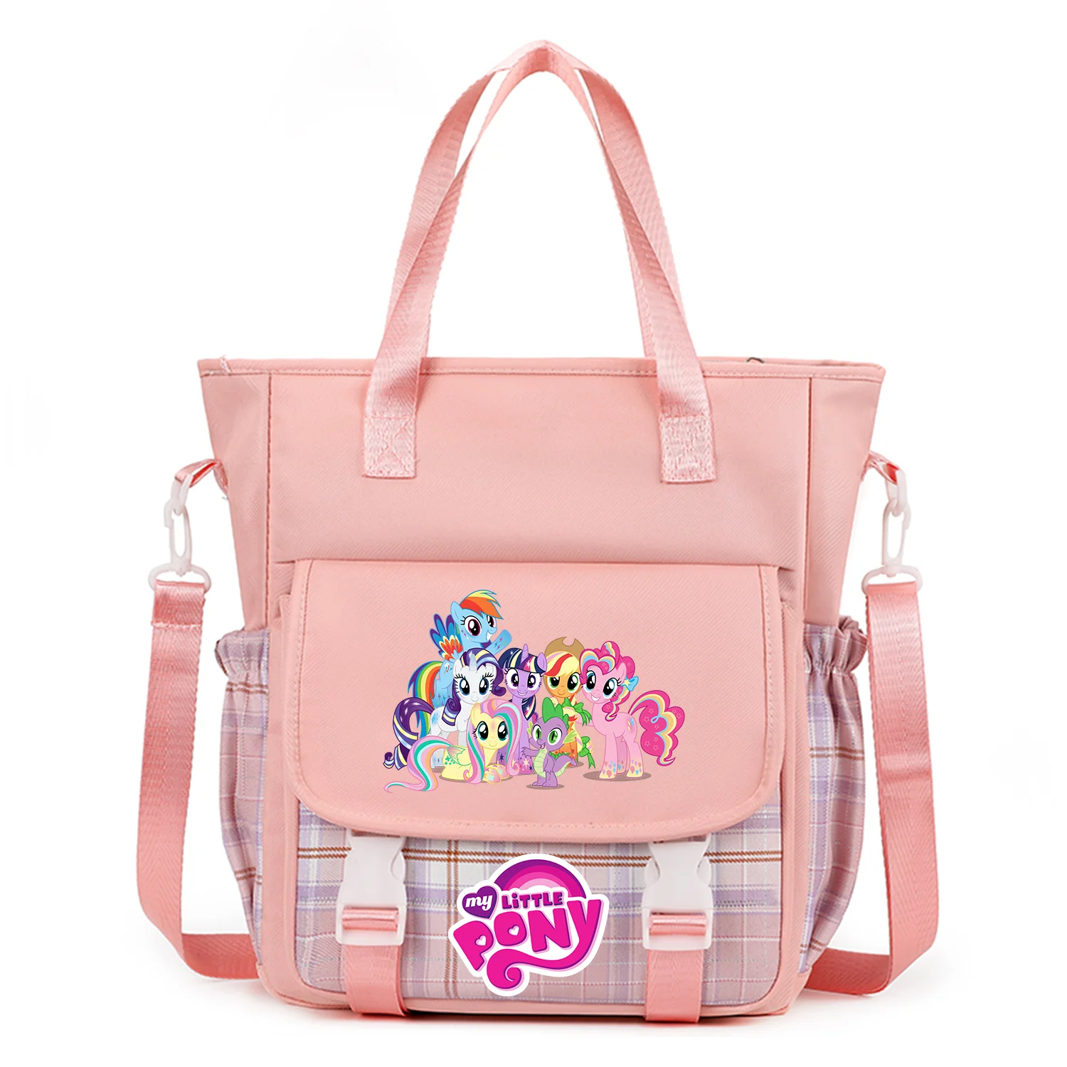 My Little Pony Girls Student Handbags Shoulder Bags Tote Messenger Bag Handbag Cross body Bags for Girls Satchels School