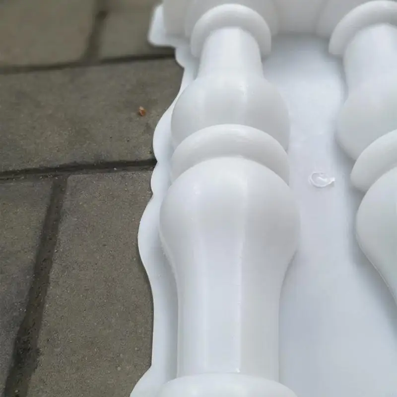 

High Temperature Resistant Plastic Double Vase Fence Mold Pool Fence Mold Roman Column Mould for Craft Enthusiasts C5AD