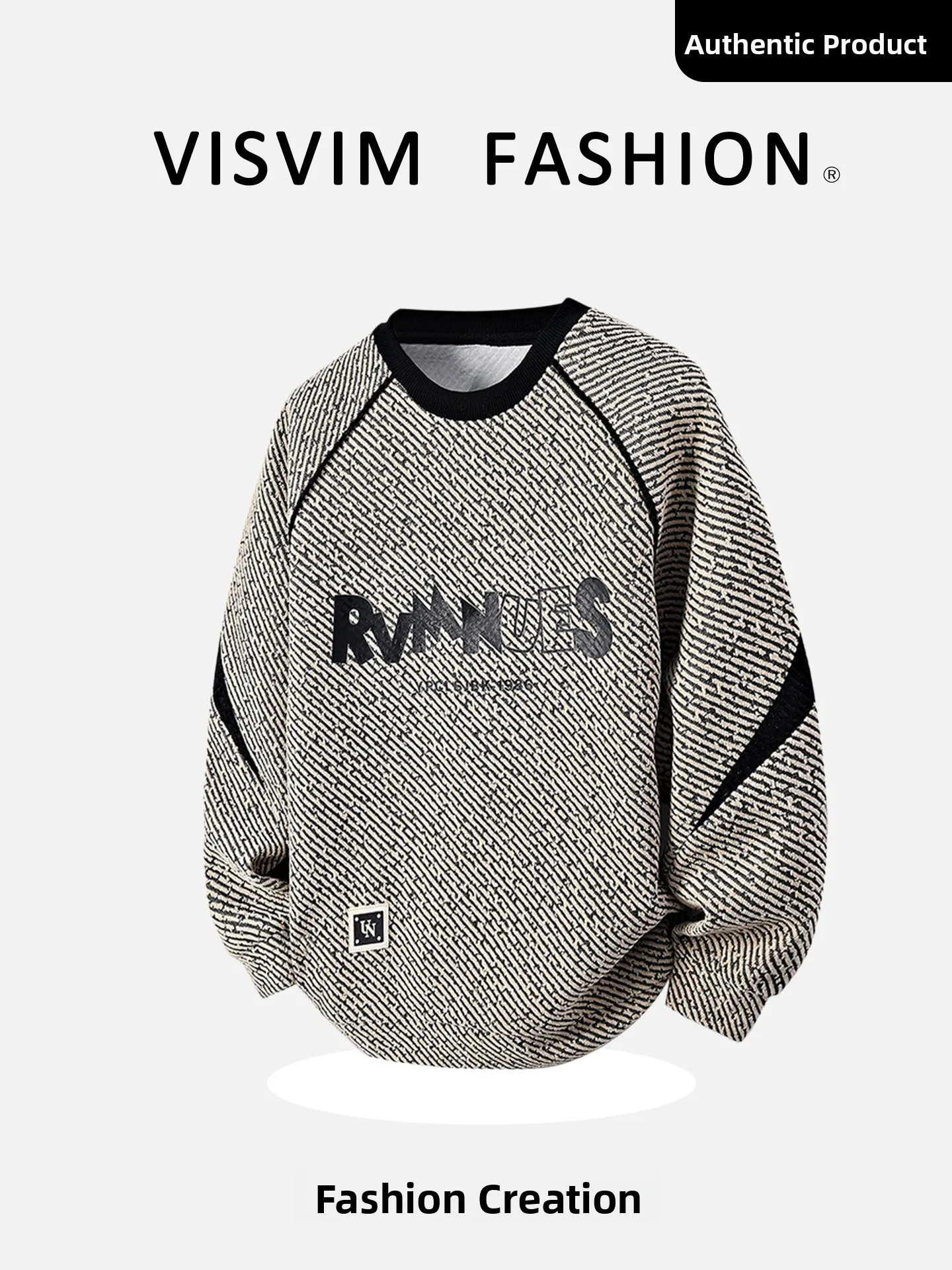 

Visvim Faion Outdoor Sports Fitn Pure Cotton Long Sve round Ne Hoodie Casual Sle Youth ulari All Seasons Use