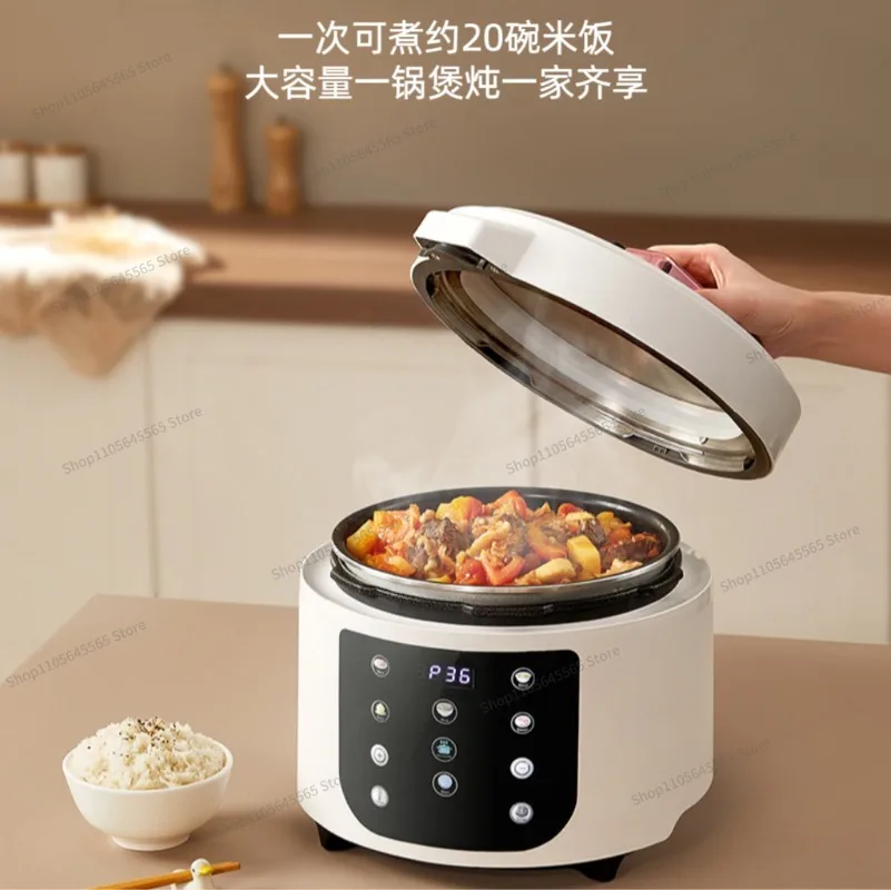 For electric pressure cooker household soup stew rice 5 liters large capacity pressure cooker