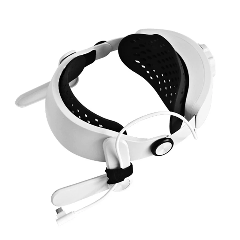 

Head Strap With 6000MA Battery For Oculus Quest 2,Fast Charging And Adjustable Head Strap For Reduce Head Pressure