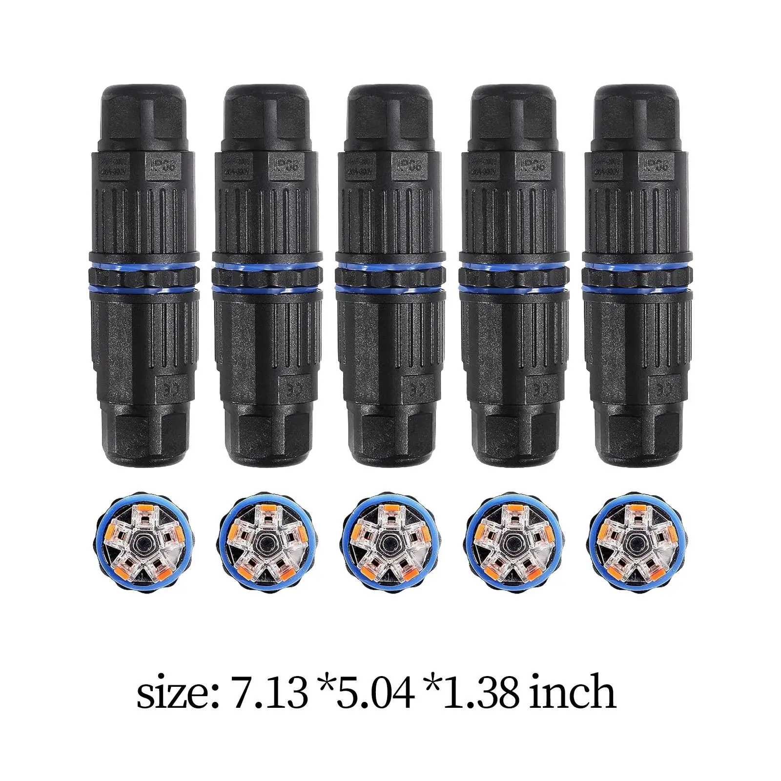 5x IP68 Waterproof Junction Box for Outdoor Billboards Tunnel Lights