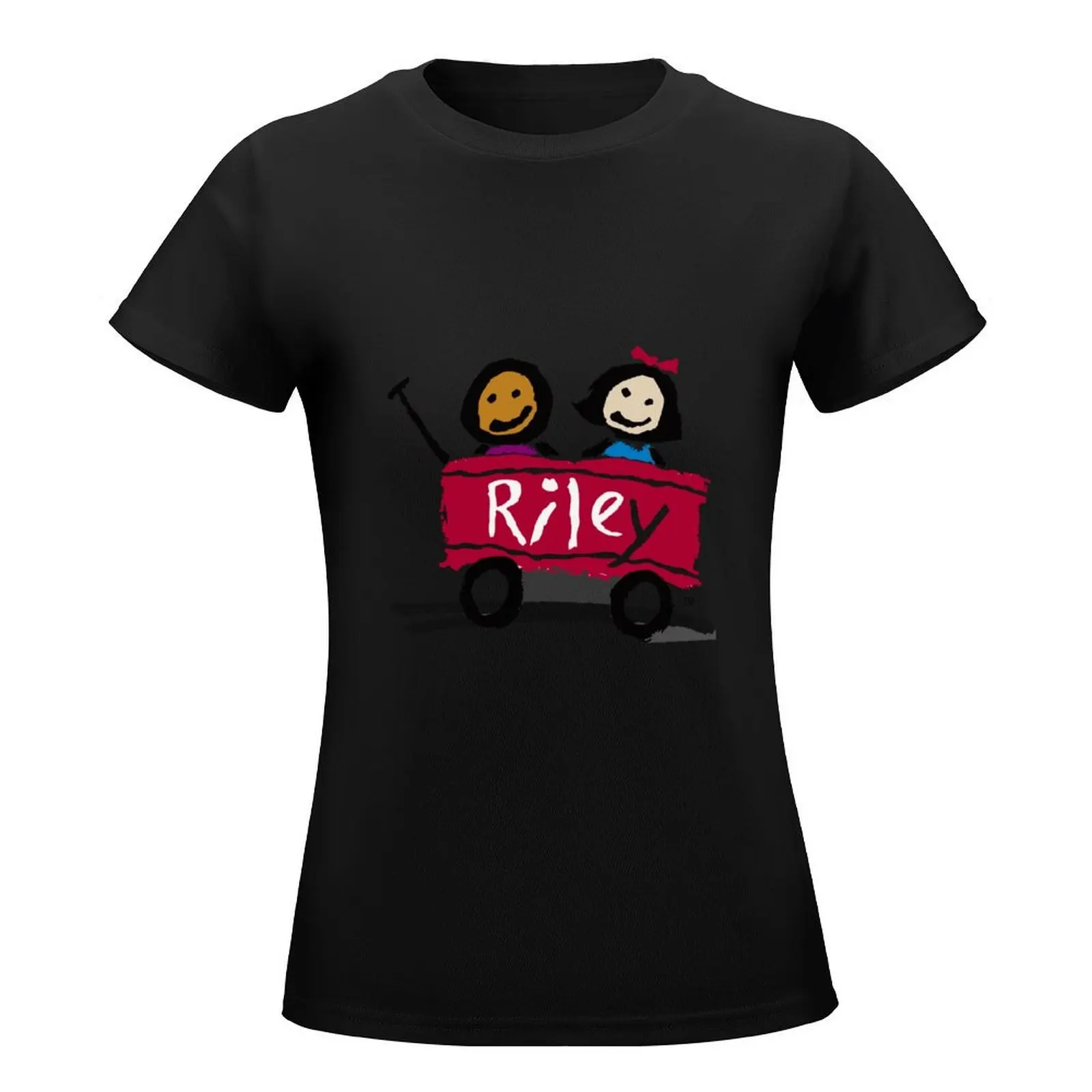 Riley Wagon T-Shirt Aesthetic clothing shirts graphic tees Woman T-shirts