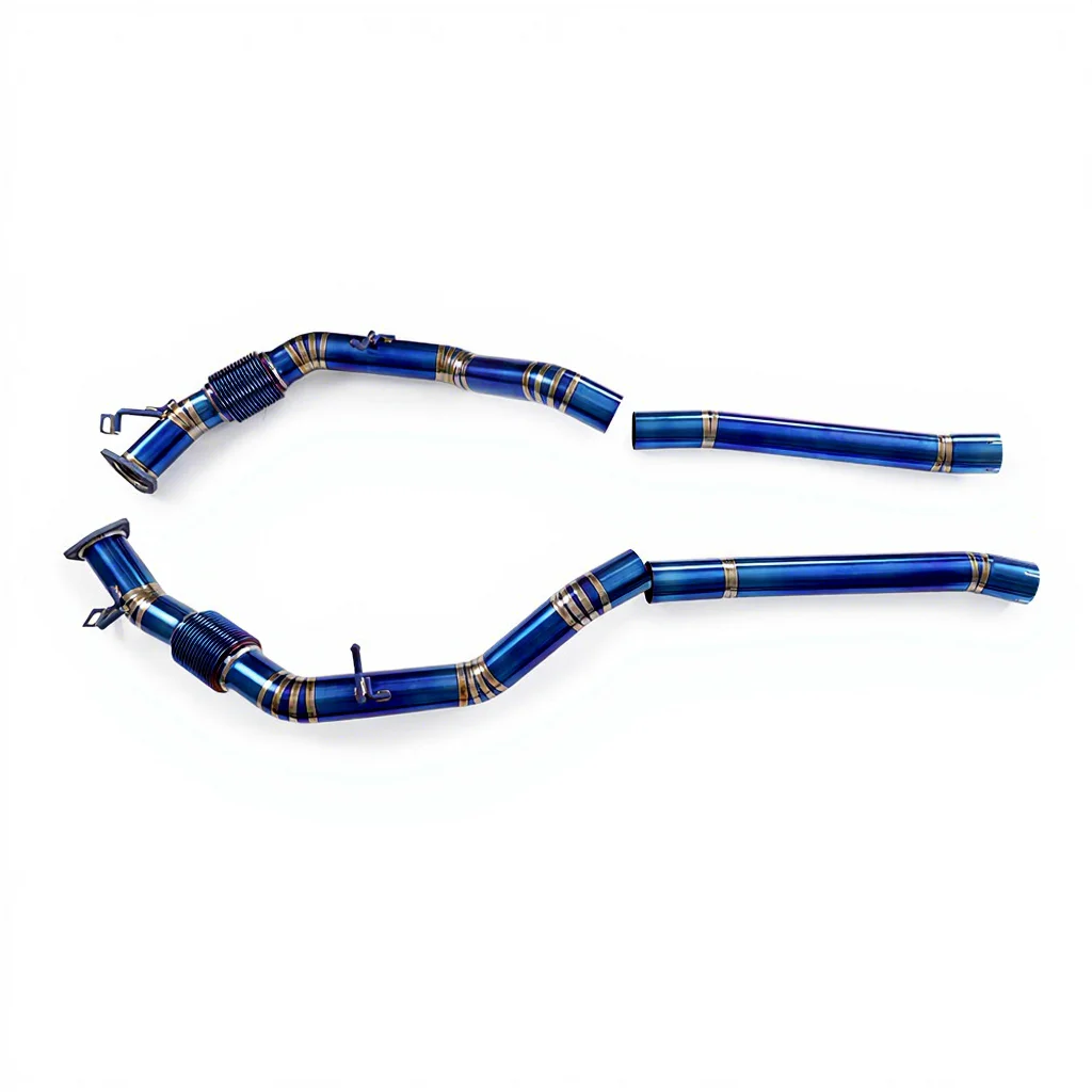 Titanium Alloy Full Rear Exhaust System Compatible With Turbo 4.0T 2019-2023