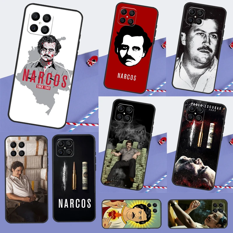 Narcos TV Series Pablo Escobar For Honor 70 50 X7 X8 X9 Case For Huawei P30 Lite P20 P40 P50 Pro P Smart Z Nova 5T Cover