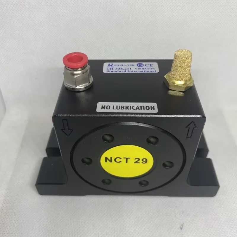 NETTER Pneumatische Turbinenvibratoren NCT 29, geräuscharm und hohe Vibrationskraft