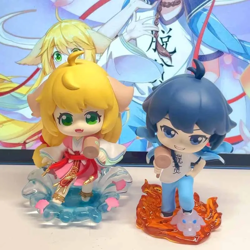 

Fox Demon Little Red Maiden Mountain Oath Series Blind Box Trendy Vinyl Face Collectible Cute Handmade Desktop Ornament Toy Gift