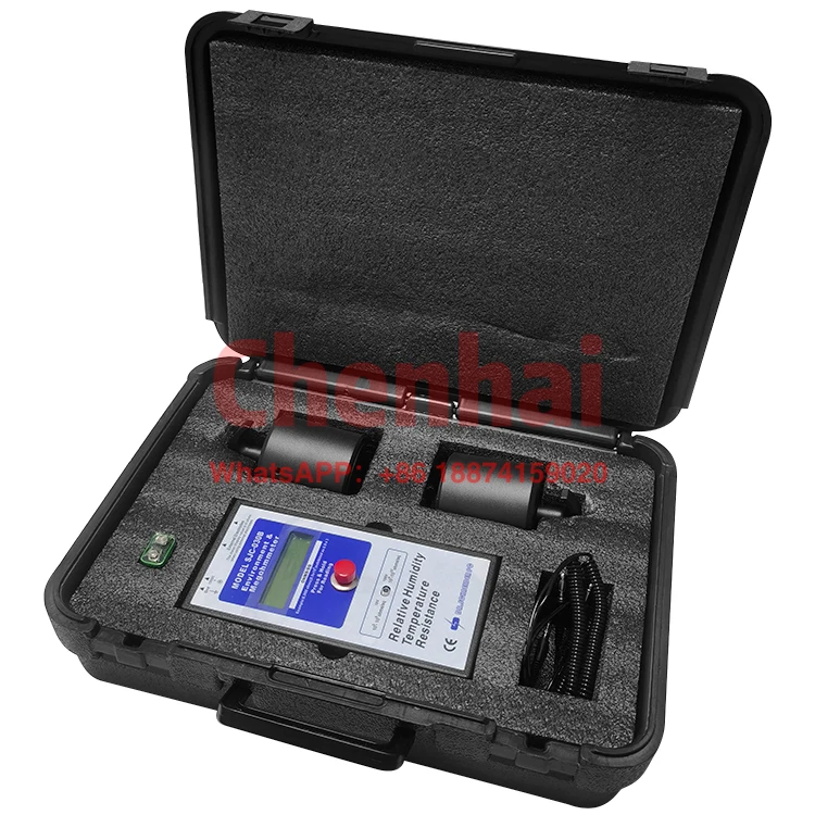 ALLESD MODEL SJC-030B Heavy Hammer Point-to-point Electrode Megohmmeter Test Kit Surface Resistance Test Kits