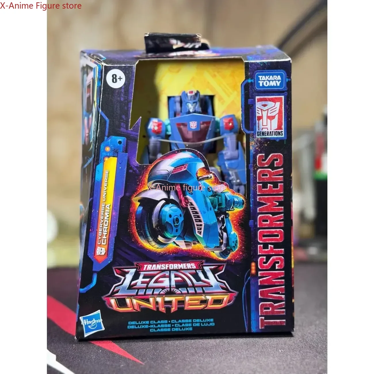 متوفر في المخزون ألعاب التحول هاسبرو ليجاسي يونايتد سايبرفيرس الكون المحسنة كروميا عمل أرقام روبوت أنيمي نموذج الصبي هدية