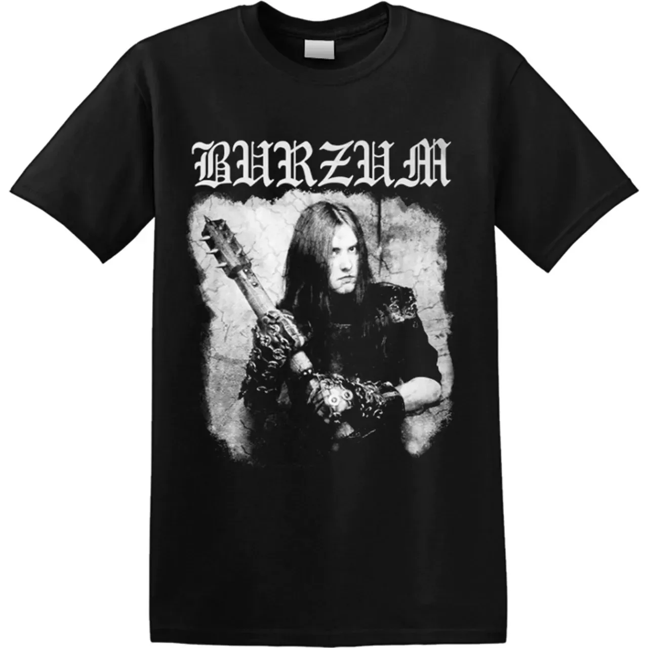 2026 Summer New Norwegian Black Metal Band BURZUM Rock Dark Punk Black Short-sleeved Printed Short-sleeved T-shirt