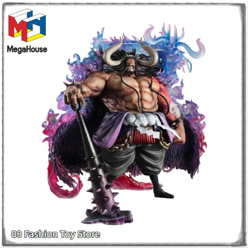 Spot SaleEn Stock Original ONE PIECE MegaHouse retrato de piratas máximo Kaido Anime figura juguete regalo ornamentoin Stock
