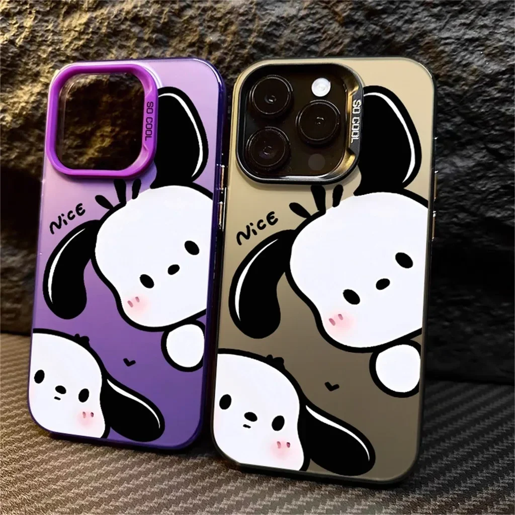 Capa de telefone para cachorros é adequada para iPhone xr xs max 7/8 11 12  13  14  15 pro max plus  case