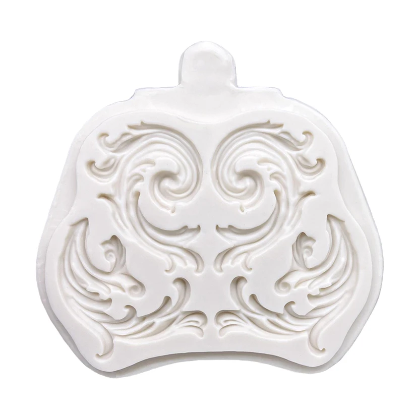 Decorative Pattern Silicone Mold Sugarcraft Cupcake Baking Mold Fondant Cake Decorating Tools