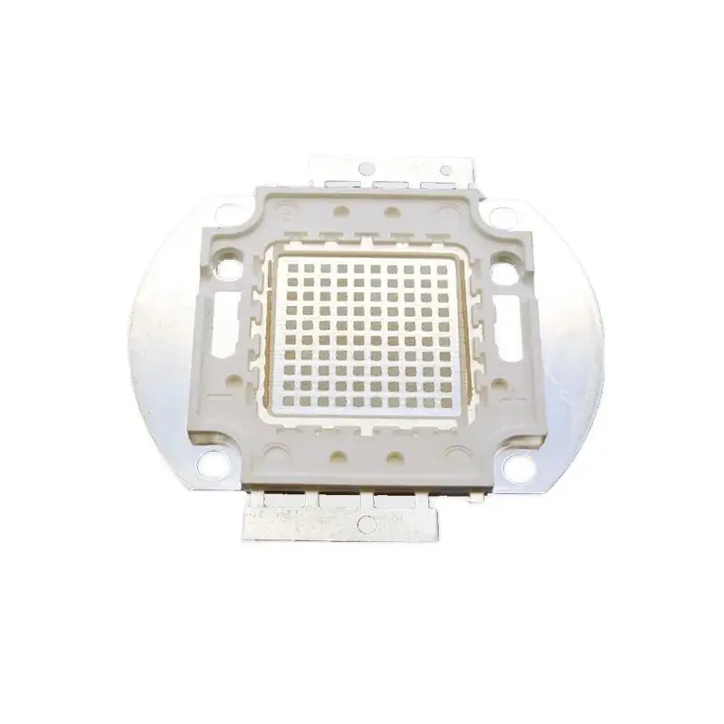 

5pcs 20w/30w/50w/100w UV LED COB Chip lamp for fishing manicuring purple floodlight 390-395nm 45mil