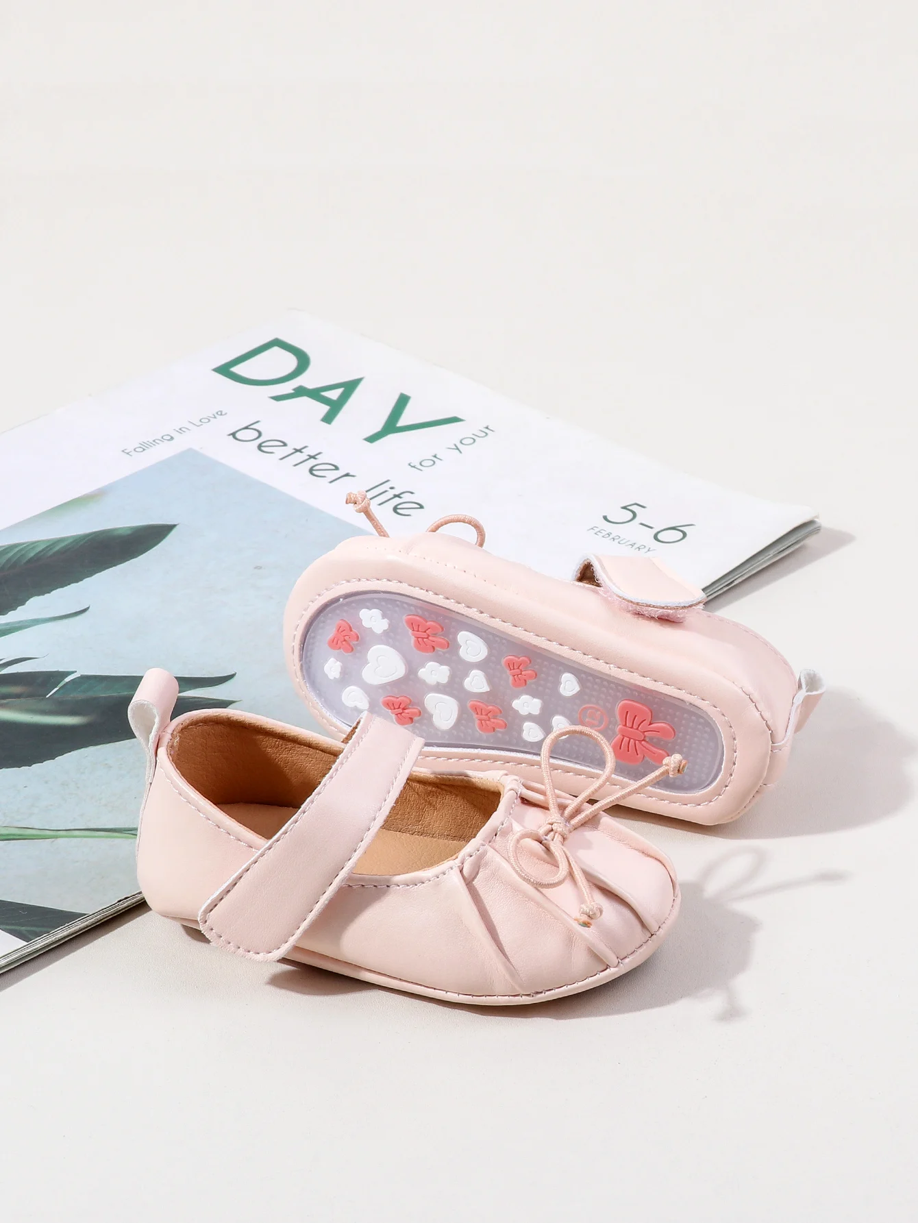 Babyschuhe für Mädchen, für den ersten Spaziergang im Innen- und Außenbereich, für 0–18 Monate, hochwertige Prinzessinnenschuhe, niedliches Design, PU-Leder, BBW5226 – Detail 15
