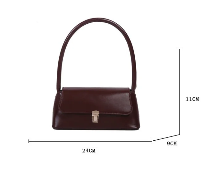 Französische Kleine Trendige Umhängetaschen für Damen 2025 Neuer Stil Modische Handtaschen Vielseitige und Stilvolle Umhängetasche Komplett – Detail 2