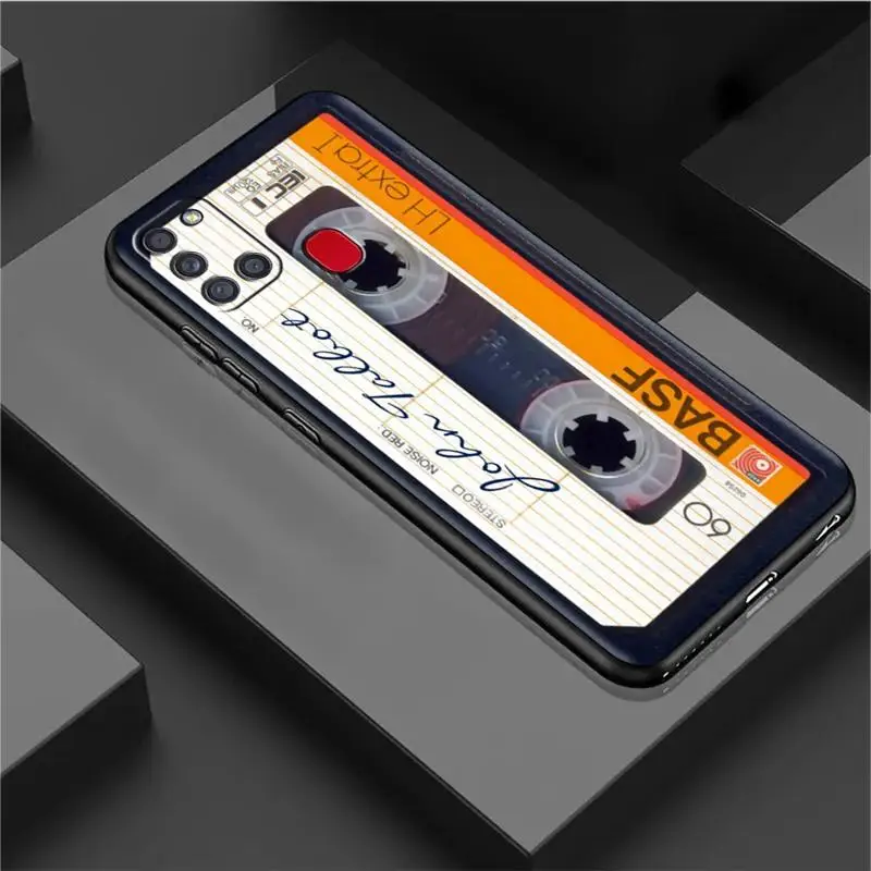 Vintage Cassette Tape Retro Style Case For Samsung Galaxy A54 A52 A14 5G A53 A12 A13 A71 A23 A34 A33 A21s Phone Cover