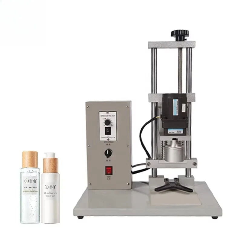 450A Factory Wholesale Low Price Single Head Bottle Screw Plastic Lid Crown Capper Juice Beer Jam Metal Glass Capping Machine