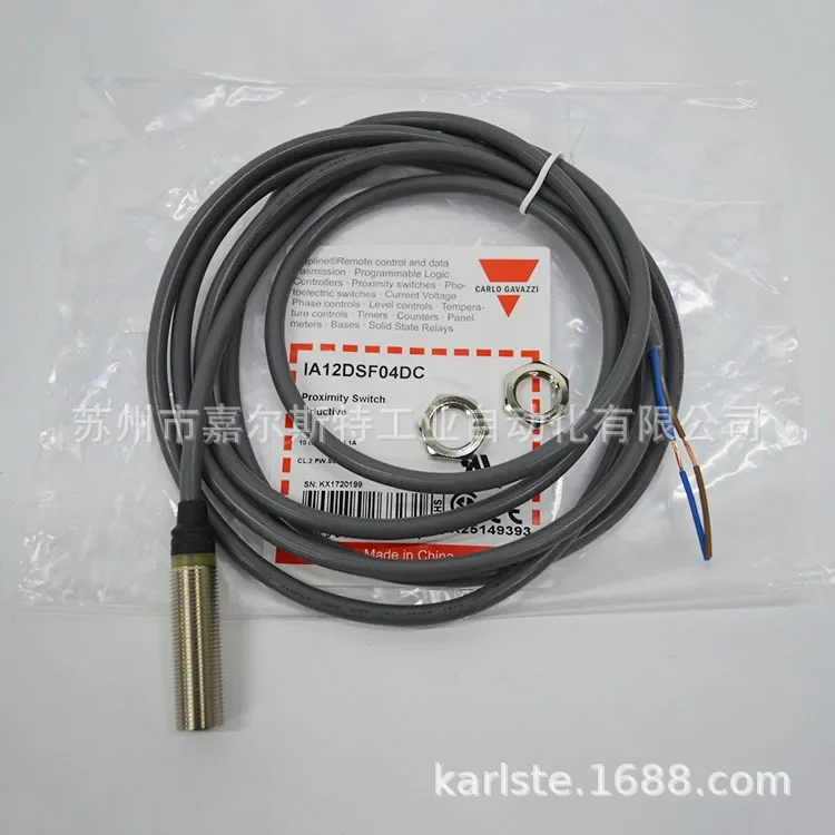 2026 IA12DSF04DC IA12DSF04DO Swiss CARLO GAVAZZI Inductive Proximity Switch