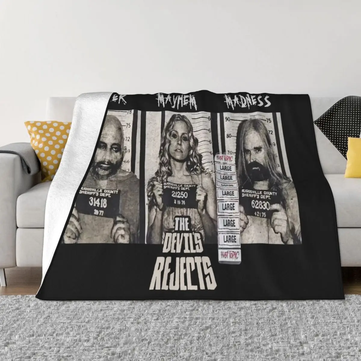 The Devil'S Rejects Movie Graphic Plush Bedroom Blankets & Throws Thin Wadding Blanket Throw Blanket