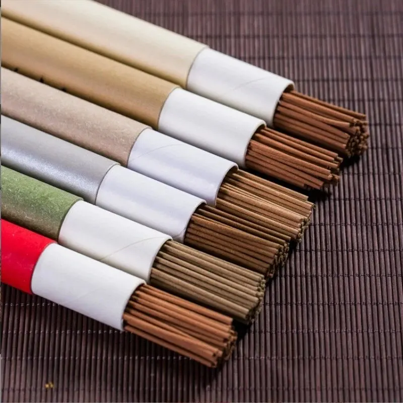 40pcs/box Natural Sandalwood Incense Sticks About 20g Lavender OUDH Scent for Home Blessing Ceremony Pray Stick Incenses