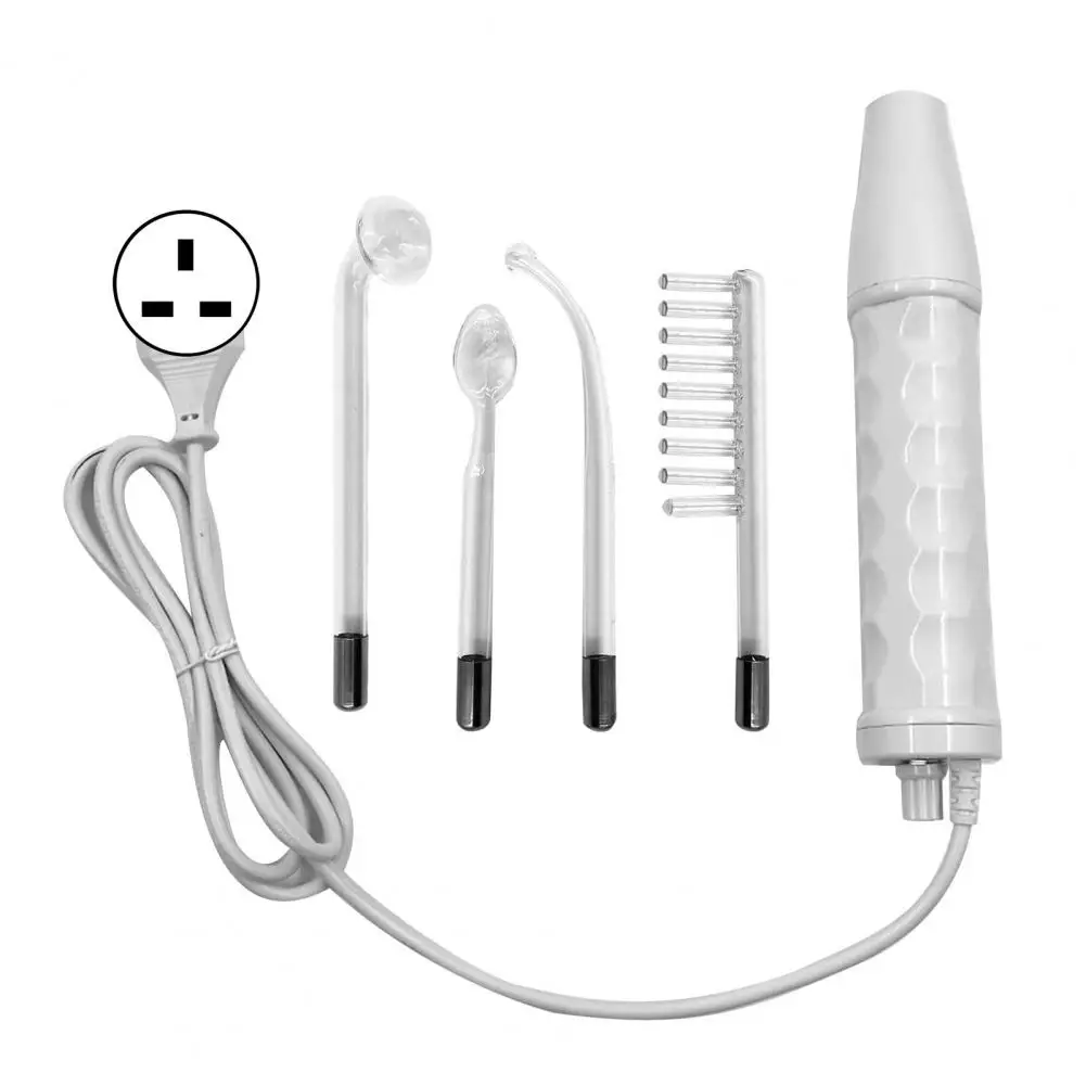 Facec High Machine High Skin Care Device Portable High Face Wand with 4 Different Tubes Multi-function Painless for Face