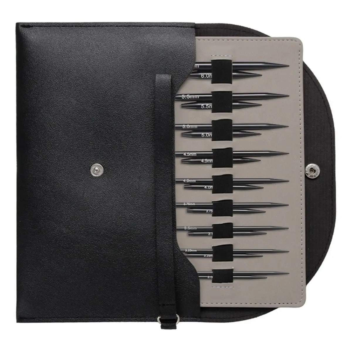 618 Mega Sale Interchangeable Circular Knitting Needles Set - 9 Pairs (5+8 cm) with Accessories, Ideal for Travel