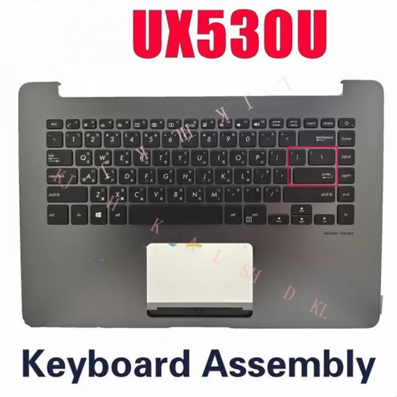 

Для ASUS UX530U UX530UA UX530UX UX530UQ U5100UQ клавиатура ноутбука упор для рук C корпус