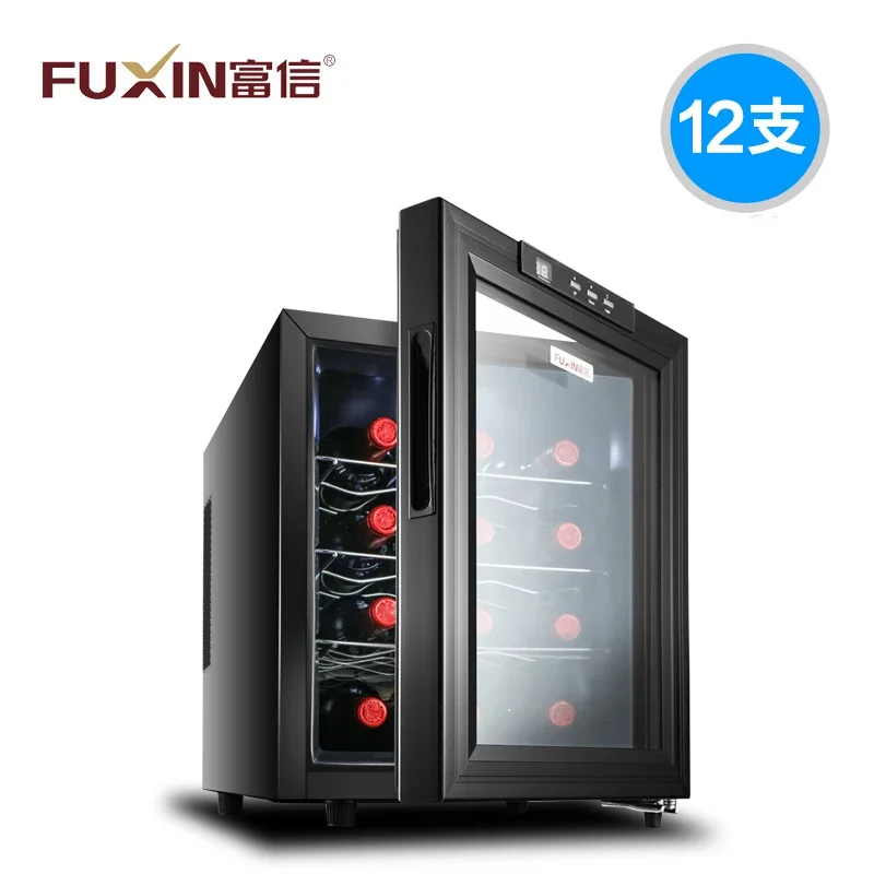 Electronic Control Wine Cabinet Constant Temperature Humidity Small Household Wine Refrigerator Ice Bar Freezer Cigar Cabinet