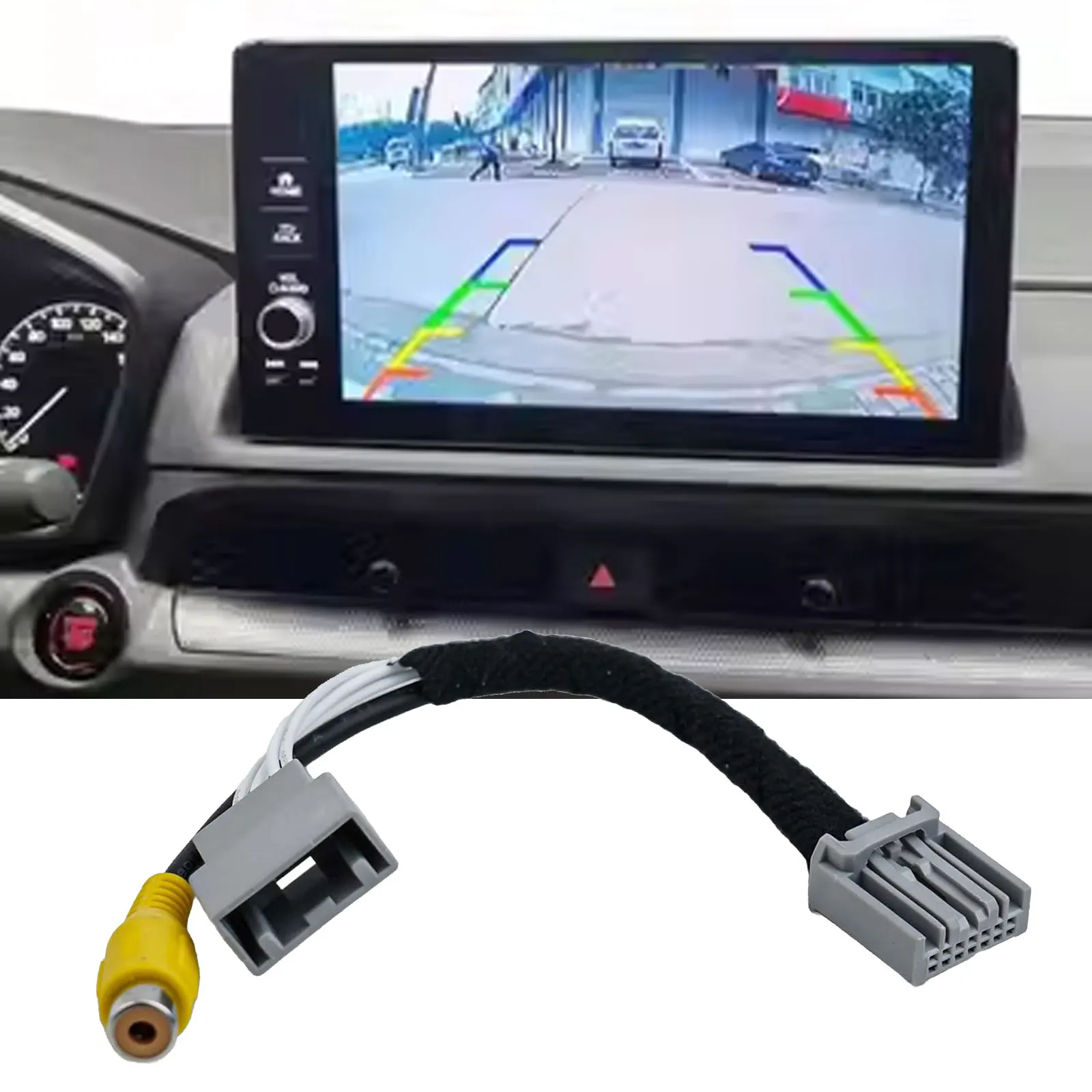 

14-контактный кабель для Honda, 14-контактный переходной кабель, напряжение 12 В постоянного тока, простой в использовании, высокая универсальность, без деформации