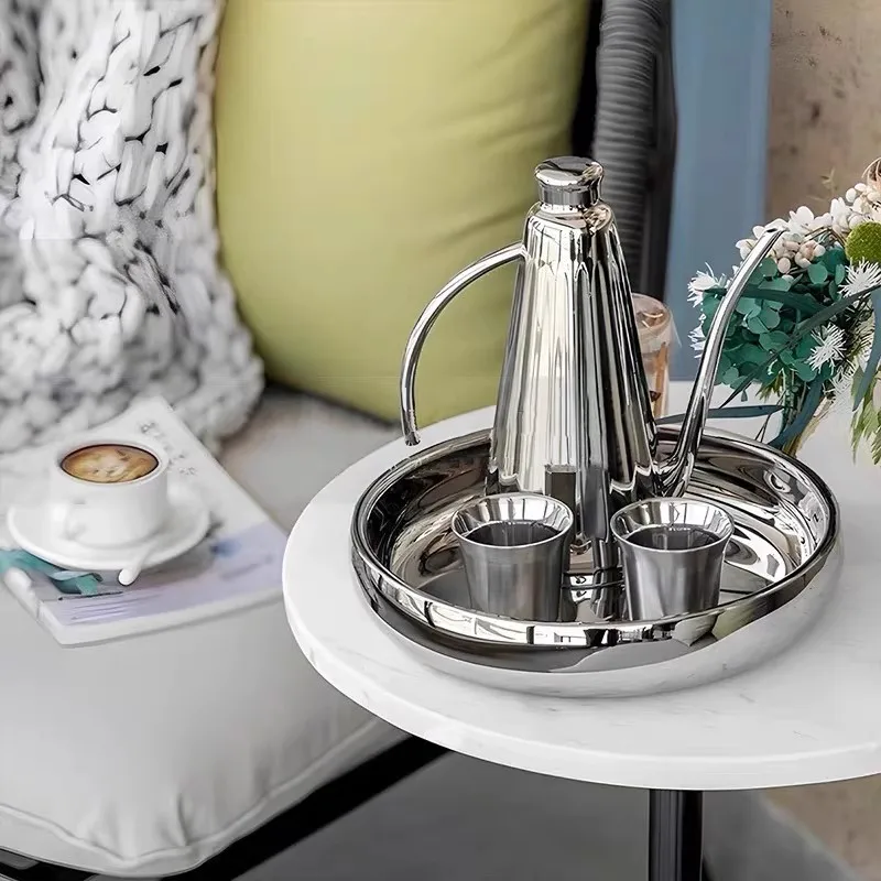Caffè per uso domestico moderno in stile europeo Realizza set da tè Set da tè Cucina Creatività Decorazione Combina la produzione di caffè abbinato