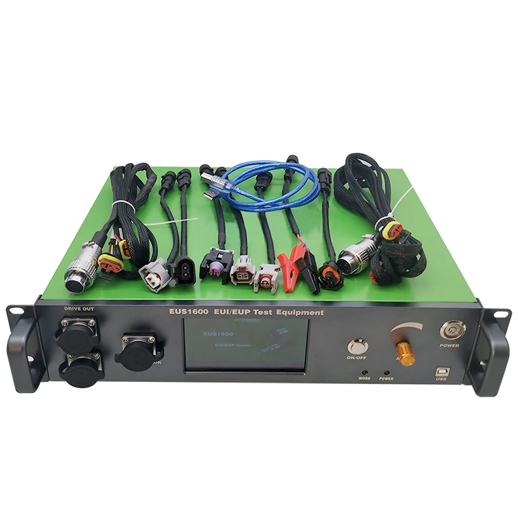 

EUS1600 Diesel Common Rail Solenoid Piezo Injector Tester System EUI EUP Fuel Nozzle Diagnostic Tablet for Cummins Delphi CAT