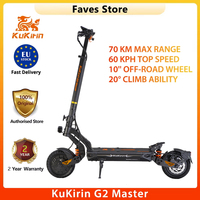 KuKirin G2 Master 2025 Version Electric Scooter 1000W*2 Dual Motor 52V 20.8Ah 60km/h Max Speed  Hydraulic Shock Absorber