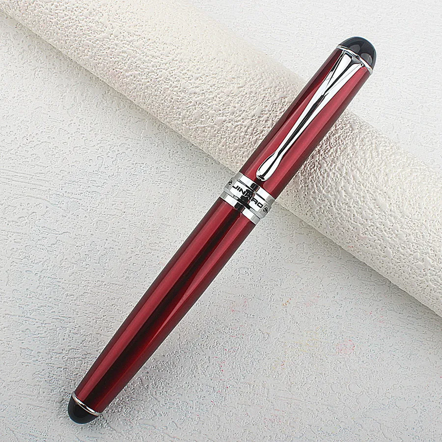 New Jinhao X750 Deluxe Black 18kgp Fountain Pen 18kgp Medium Nib Fountain Pen Hot Black