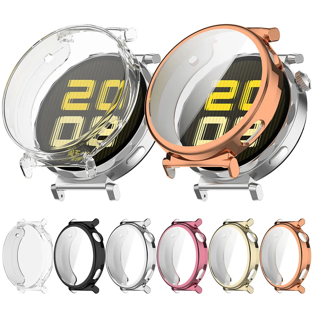 

Soft TPU Case All-Around Protective TPU Bumper Cover Anti-scratch Full Coverage Protective Case for Huawei Watch GT5 Pro 42/46MM