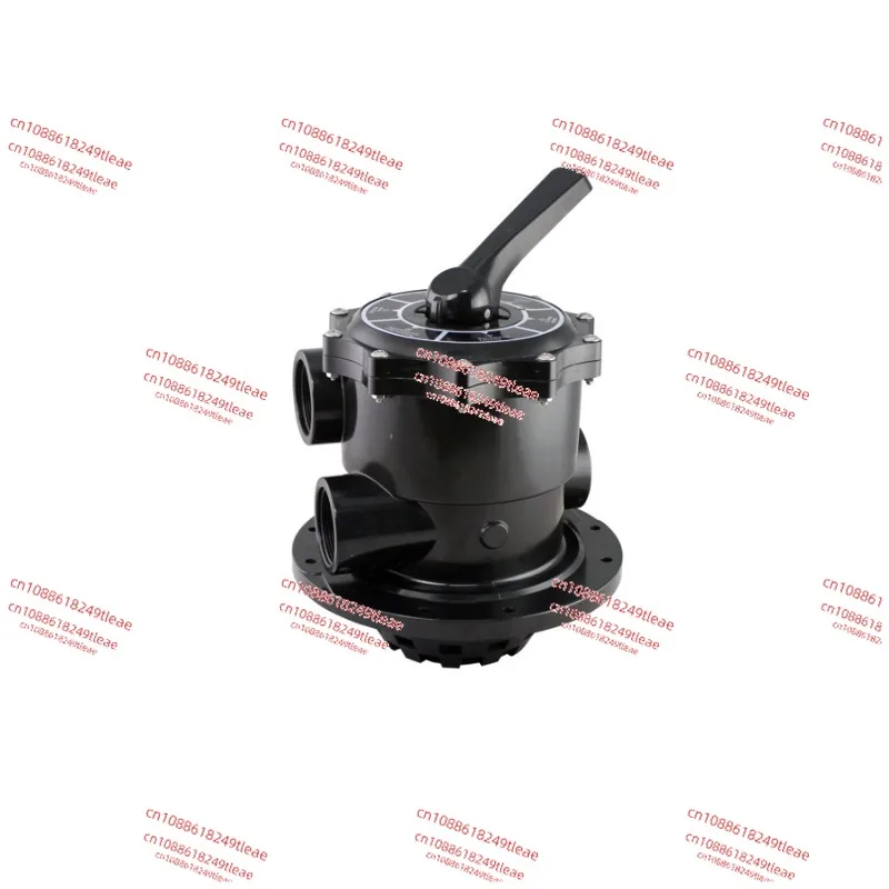 Swimming Pool Filter Sand Tank 6 Position Valve 2Inch Top Mount Valve Head Water Treatment Multi Port Valve Flange Connection