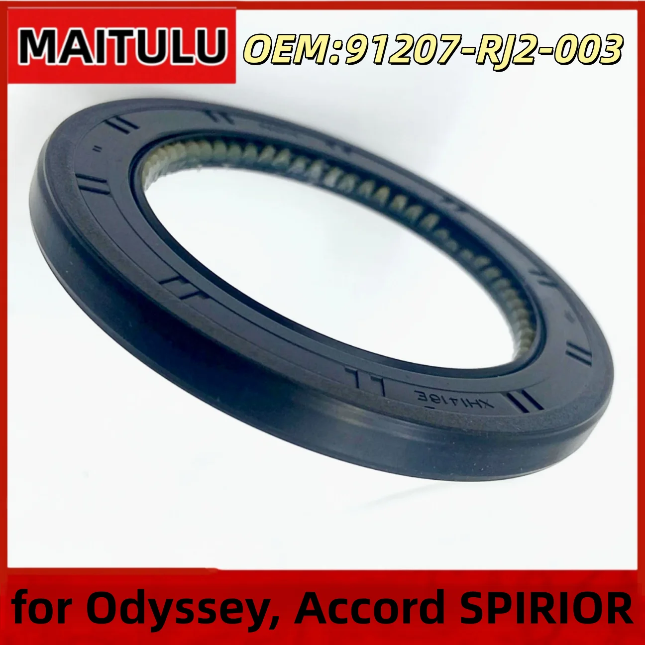 

High-quality OEM Front Gearbox Oil Seal 91207-RJ2-003 XH1416E for Odyssey, Accord, SPIRIOR Transmission - 53X76X6.5mm