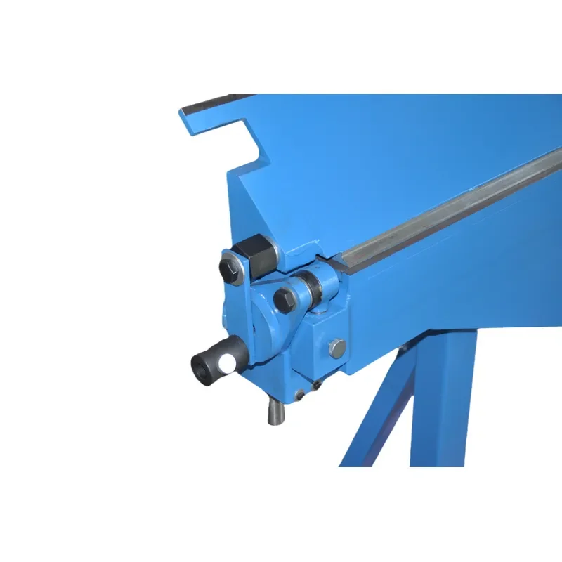 Mini Sheet Metal Bending Machine Mobile Cutting Bending Machine Manual High-Accuracy 1500mm Working Table DELEM SHEAR BRAKE
