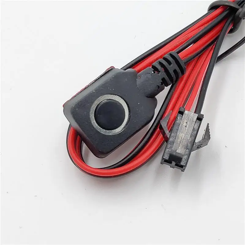 Bouton d'alarme de sécurité automobile en plastique, interrupteur d'urgence pour système de sécurité automobile