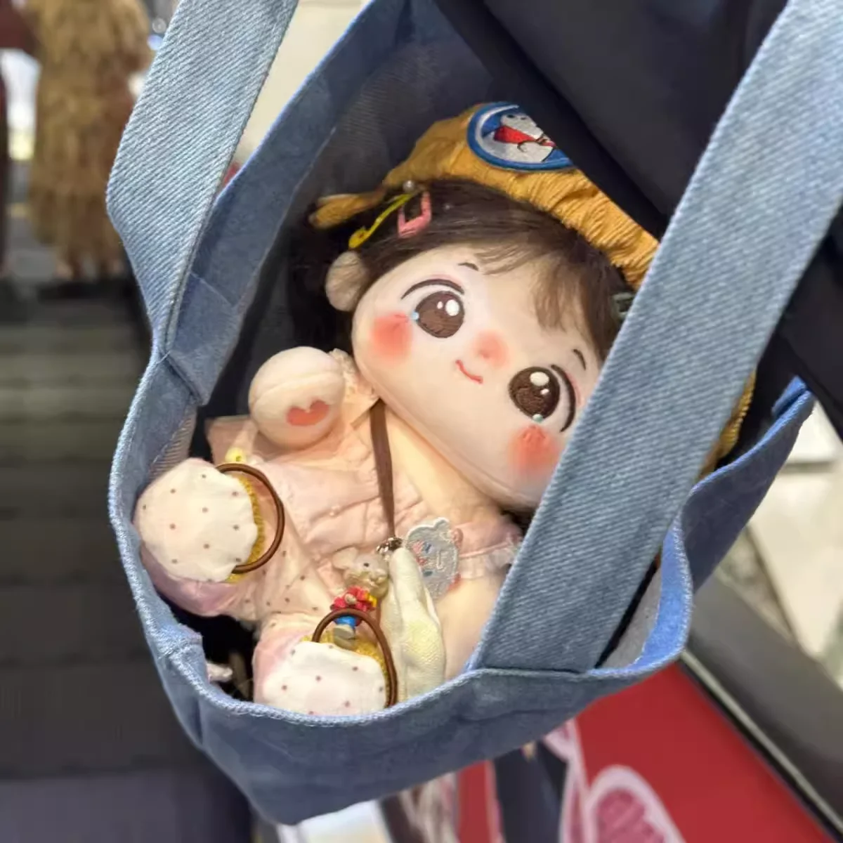 دمية قطنية هالة صغيرة 20 سم يمكن تغيير دمية قطيفة للفتيات إلى دمى بشرية كهدية للأزواج والصديقات #4