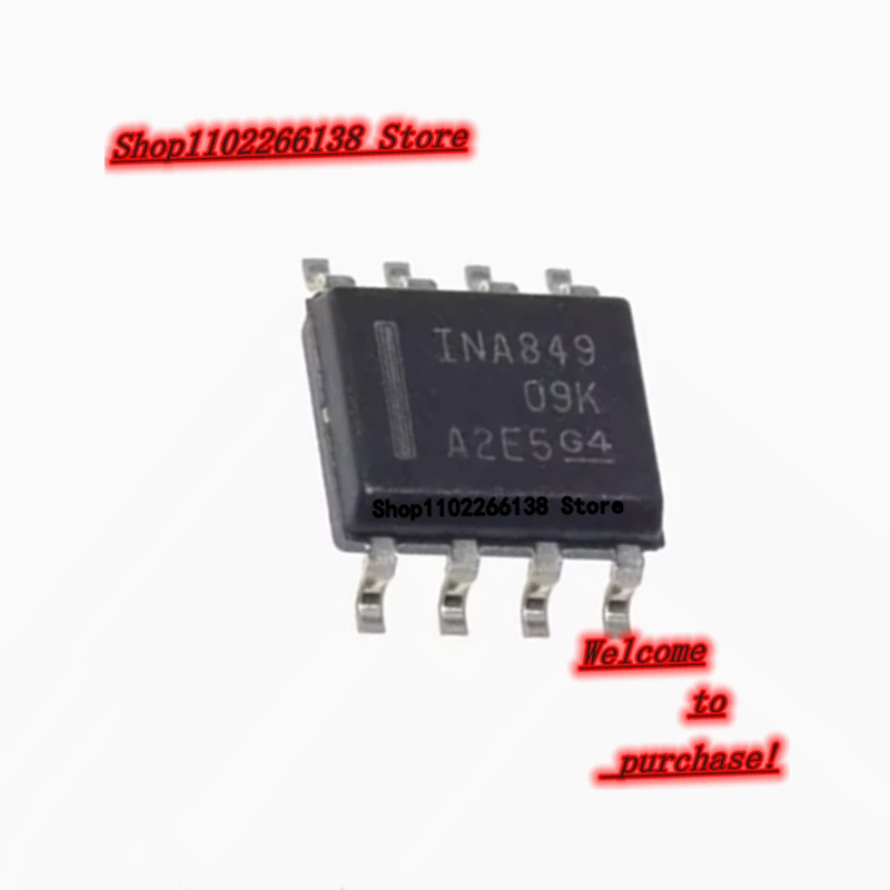 INA849DR INA849 SOP-8 Chip IC 1pcs/lot