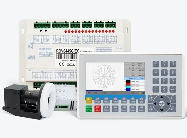 RDV6445G/S Universal CCD visual cutting and engraving system Small ccd 4 axes 2 heads