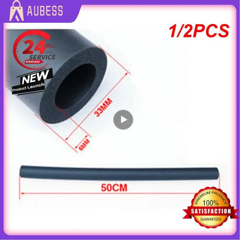 1/2PCS Wire Wrap High-quality Resistant Black Tube Durable Versatile Heat Shrink Tube Electrical Insulation Insulating Adaptable