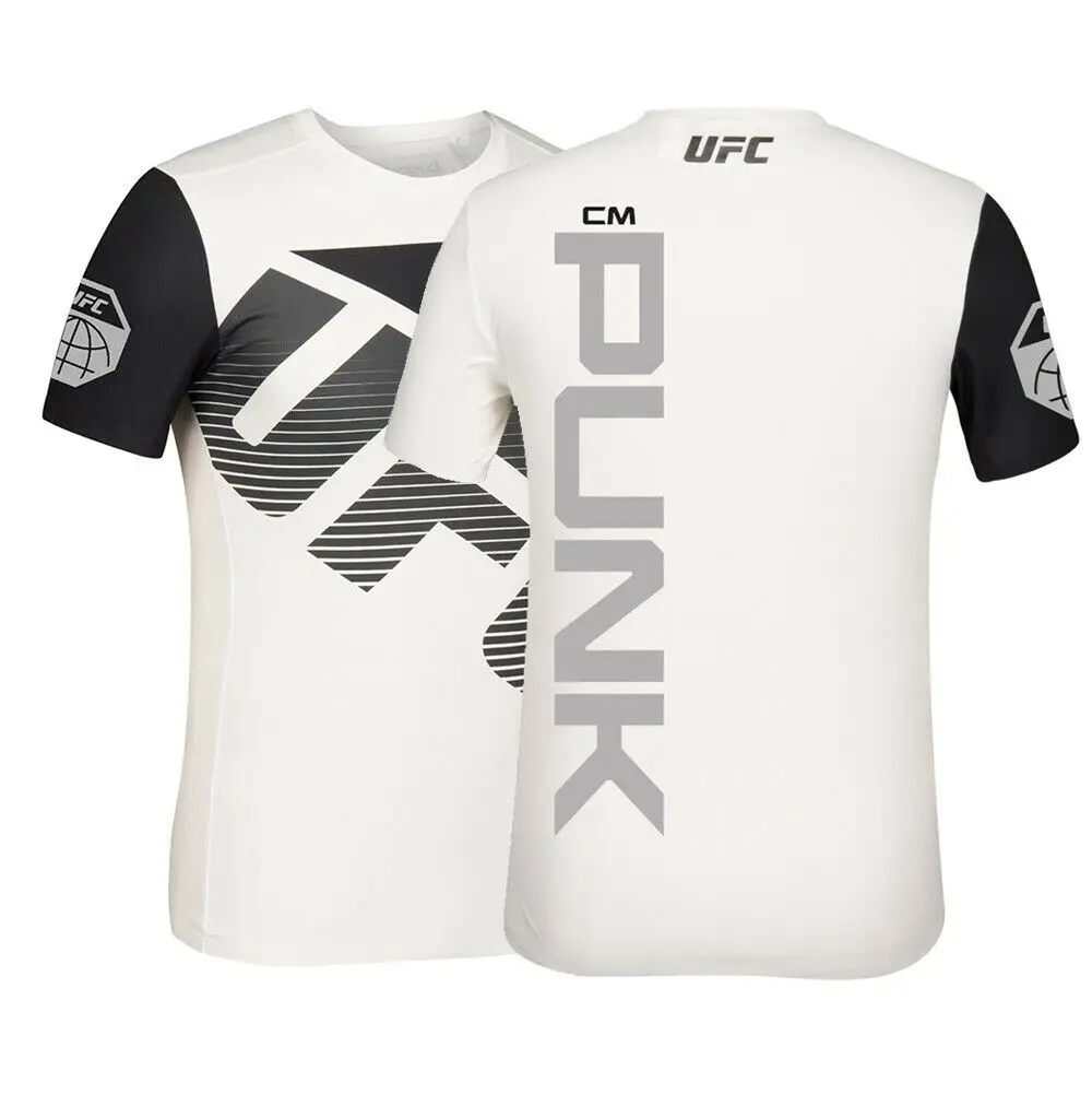 

UFC Mixed Martial Arts T-shirt MMA Sanda Men's and Women's T-shirt Quick Drying Breathable Base Shirt Top Training T-shirt