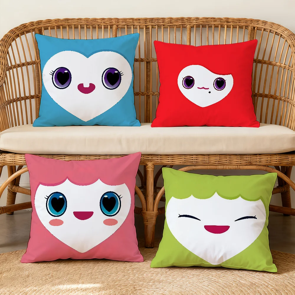 BAND T-TWICES-ES Cushion Cover Square Decorative Throw Pillow Case Sofa Bed Living Room Anniversary Gifts