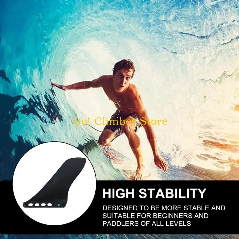 

Q84C 9-дюймовый одинарный центральный плавник Стоячий плавник для гребной доски Сменный плавник для лопастей